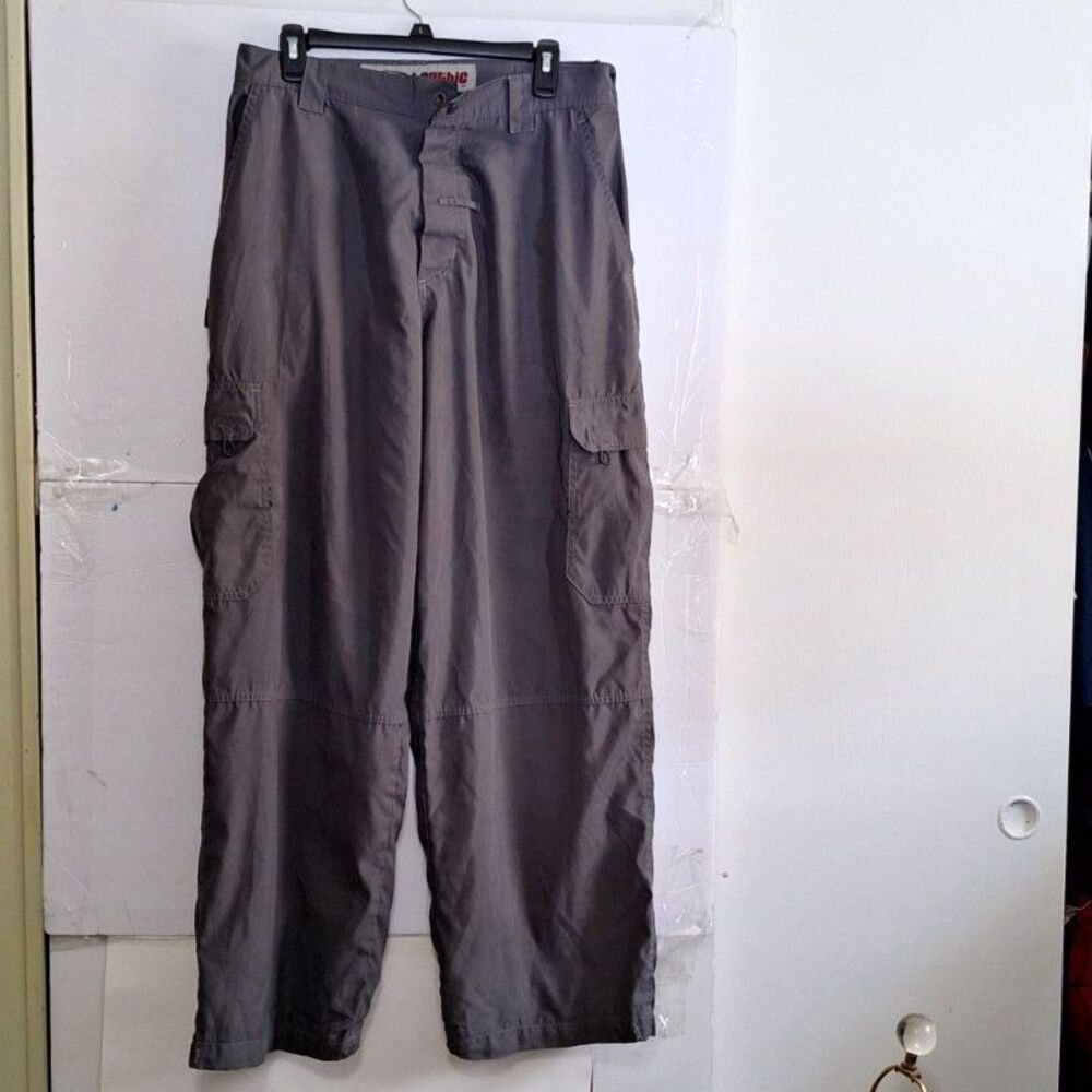 BC Ethic Men's Jeans Loose Fit Jogger Cargo Pants Wide Legged Adjustable L READ